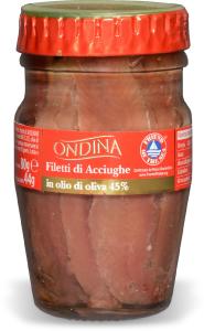 Filetti di acciughe in olio di oliva