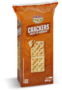 Cracker salati in superficie