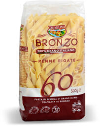 Penne rigate trafilate al bronzo