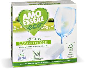 Tabs per lavastoviglie Eco 40 pezzi