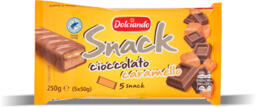 Snack cioccolato e caramello 5 pezzi