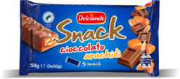 Snack cioccolato arachidi