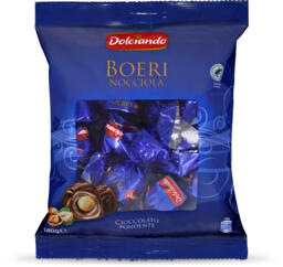 Boeri cioccolatini alla nocciola