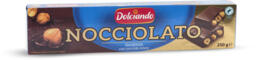 Cioccolato gianduia con nocciole intere