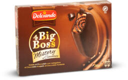 Gelato Big Boss mistery al cioccolato 4 pezzi
