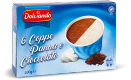 Gelato coppe panna e cacao 6 pezzi