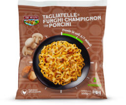 Tagliatelle ai funghi champignon con porcini surgelate