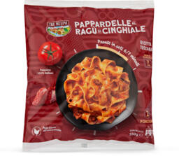 Pappardelle al ragù di cinghiale surgelate