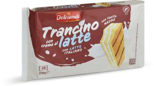 Trancino con crema al latte