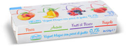 Yogurt magro con pezzi di frutta 0,1% grassi