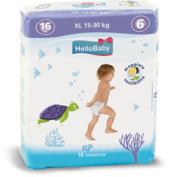 Pannolini XL per bambini 16 pezzi