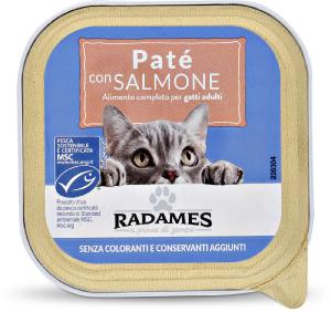 Patè con salmone per gatti