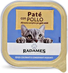 Patè con pollo per gatti