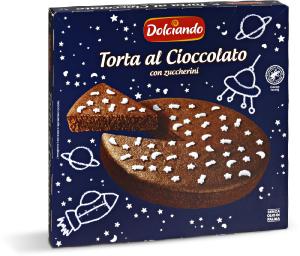 Torta al cioccolato con zuccherini