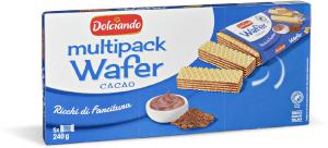 Wafer al cacao multipack 5 pezzi