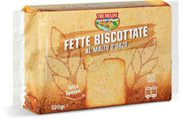 Fette biscottate al malto d'orzo