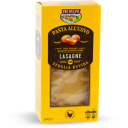 Pasta all'uovo sfoglia ruvida per lasagne