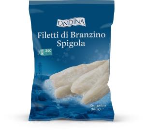 Filetti di branzino spigola surgelati