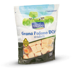 Formaggio Grana Padano DOP a cubetti