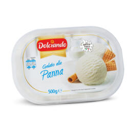 Vaschetta gelato alla panna