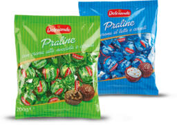 Cioccolatini praline ai cereali