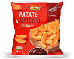 Patate a spicchi surgelate