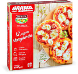 Pizzette margherita surgelate 12 pezzi