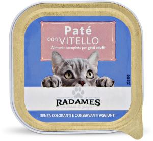 Paté con vitello per gatti