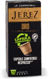 Capsule caffè oro 100% arabica compatibili Nespresso 20 pezzi