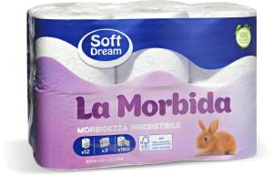 Carta igienica "La Morbida" 12 rotoli