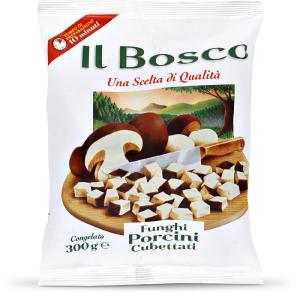 Funghi porcini a cubetti surgelati