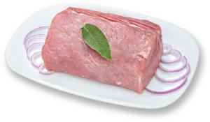 Lonza di suino a tranci