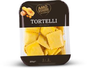 Ravioloni con asparagi e pancetta
