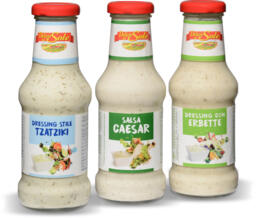Salse dressing assortite