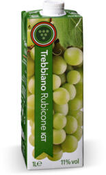 Vino Trebbiano Rubicone IGT brick