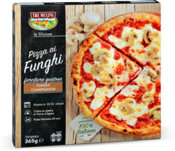 Pizza ai funghi surgelata